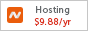 Shared hosting starting at $9.88/yr!
